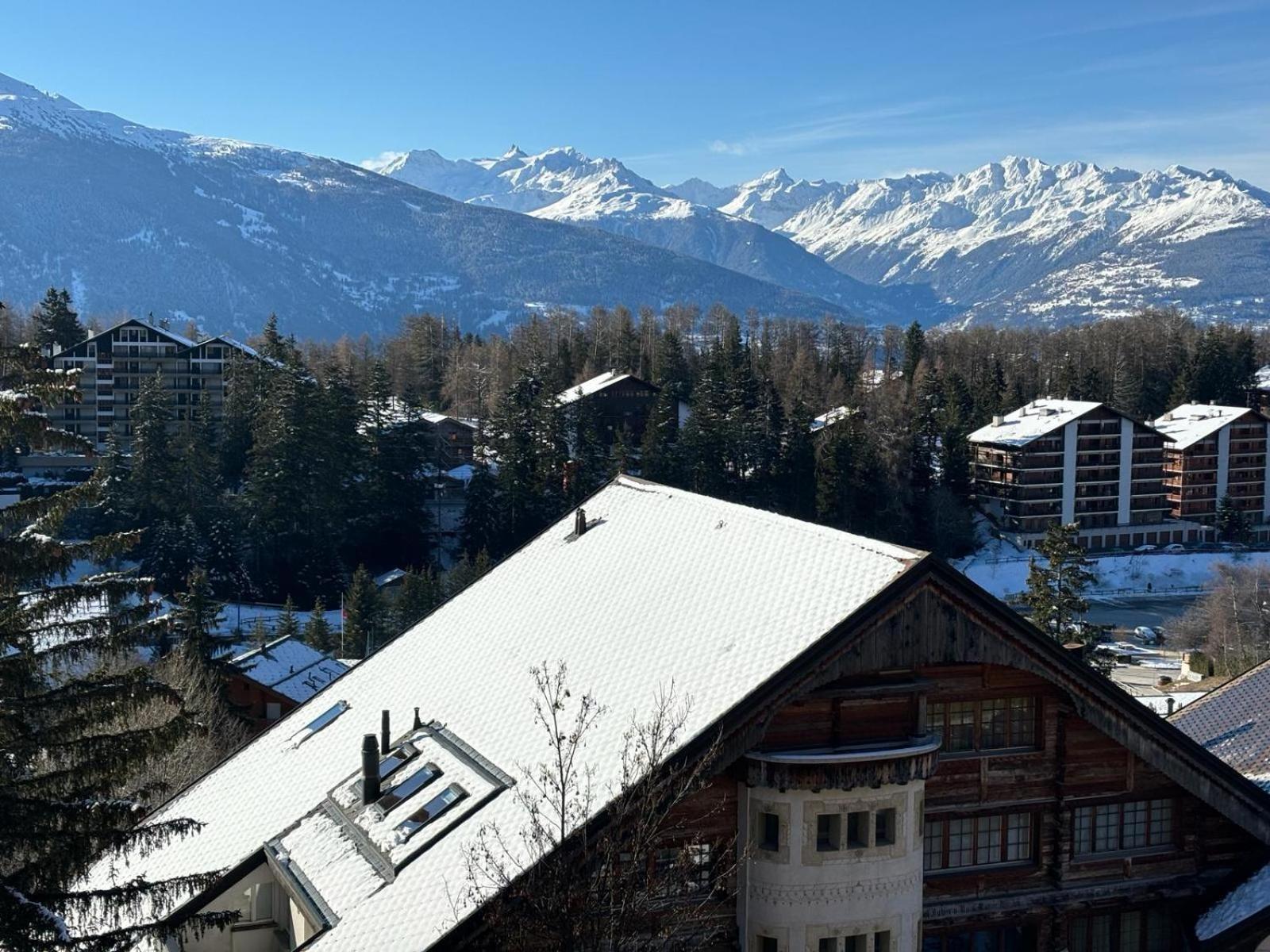 L'Eperon Center Crans Wonderful View Crans-Montana Exterior foto